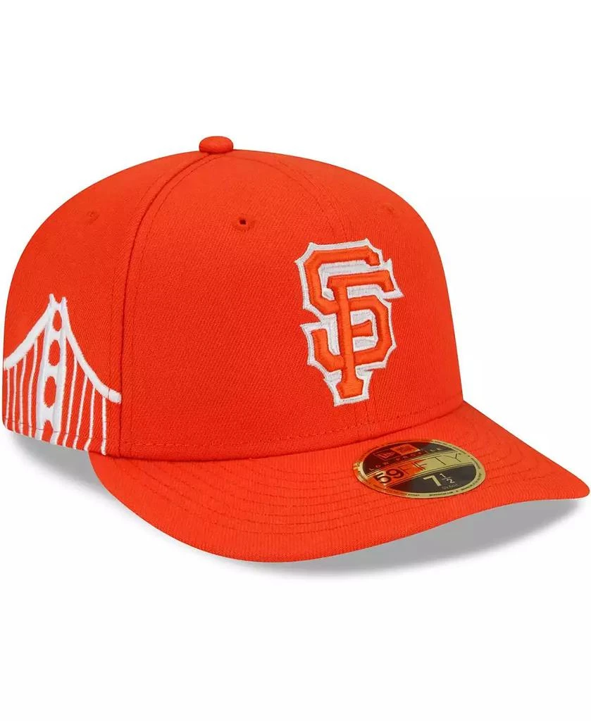New Era Men's Orange San Francisco Giants City Connect Low Profile 59FIFTY Fitted Hat 1