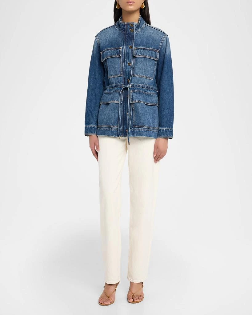VERONICA BEARD Truman Denim Anorak Jacket 2