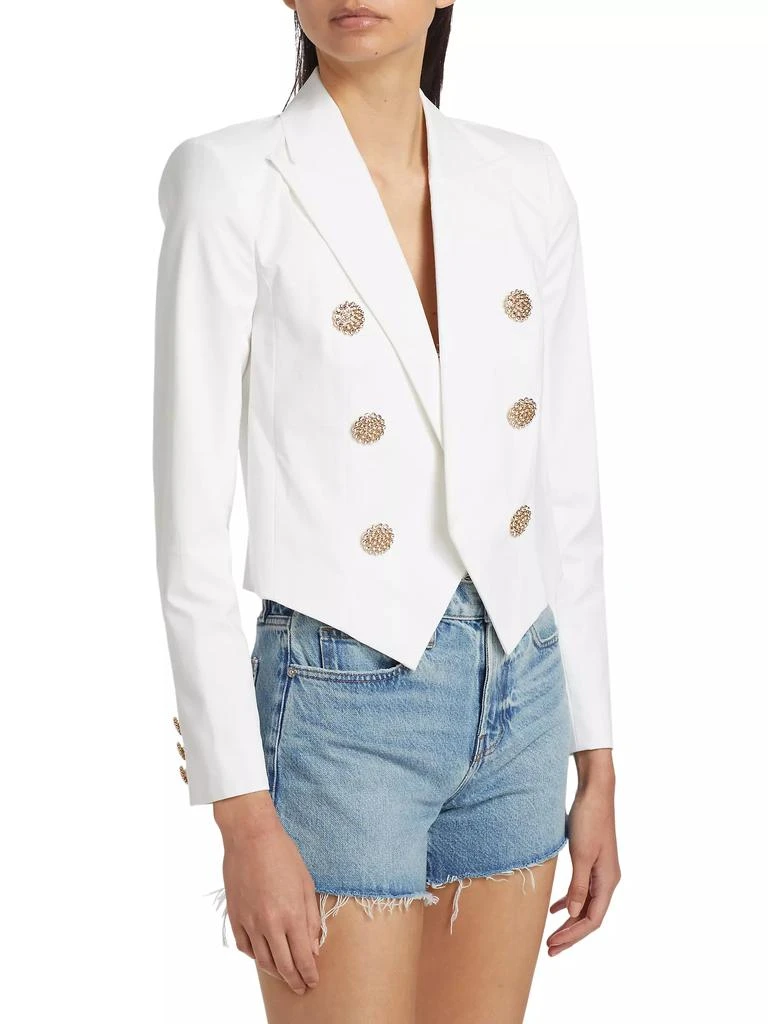L'Agence Lila Embellished Boxy Blazer 4