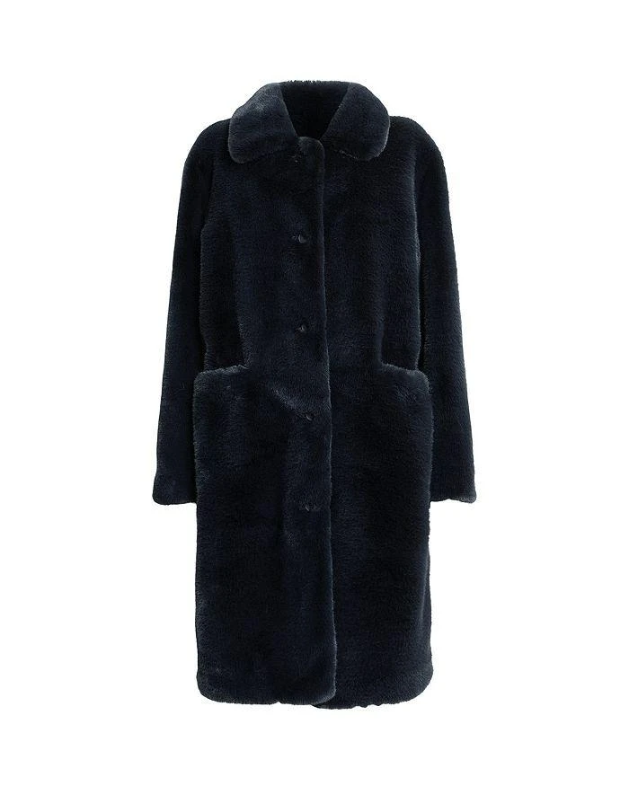 ALL SAINTS Sora Faux Fur Coat 7