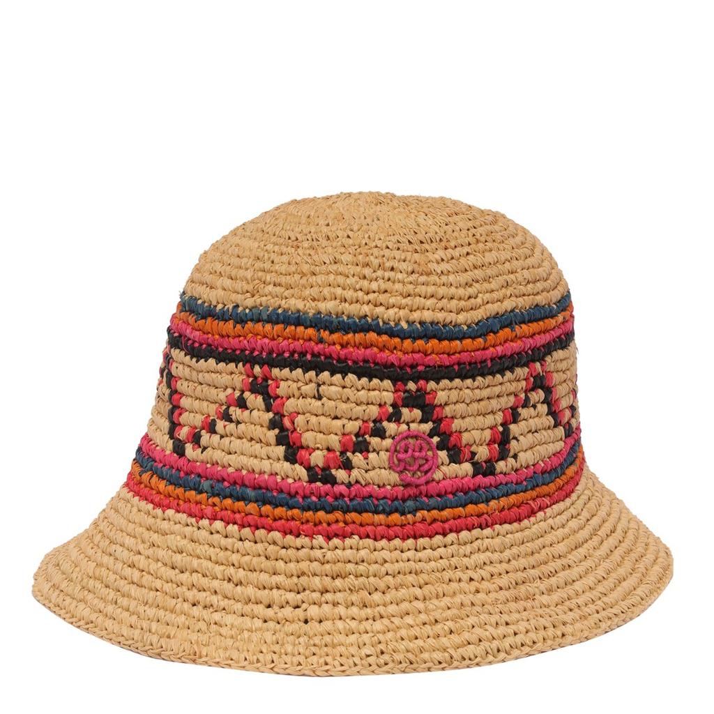 Ruslan Baginskiy Ruslan Baginskiy Logo Detailed Woven Bucket Hat