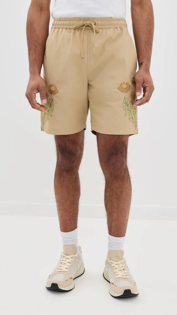 Universal Works Universal Works X Flower Mountain Beach Shorts 7.5" 1