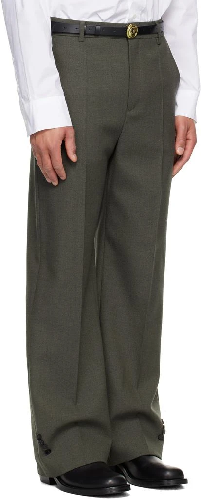 Jean Paul Gaultier Taupe 
The Button-Hole
 Trousers 2