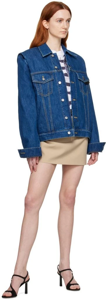 Bianca Saunders Blue Lexxus 23 Denim Jacket 4