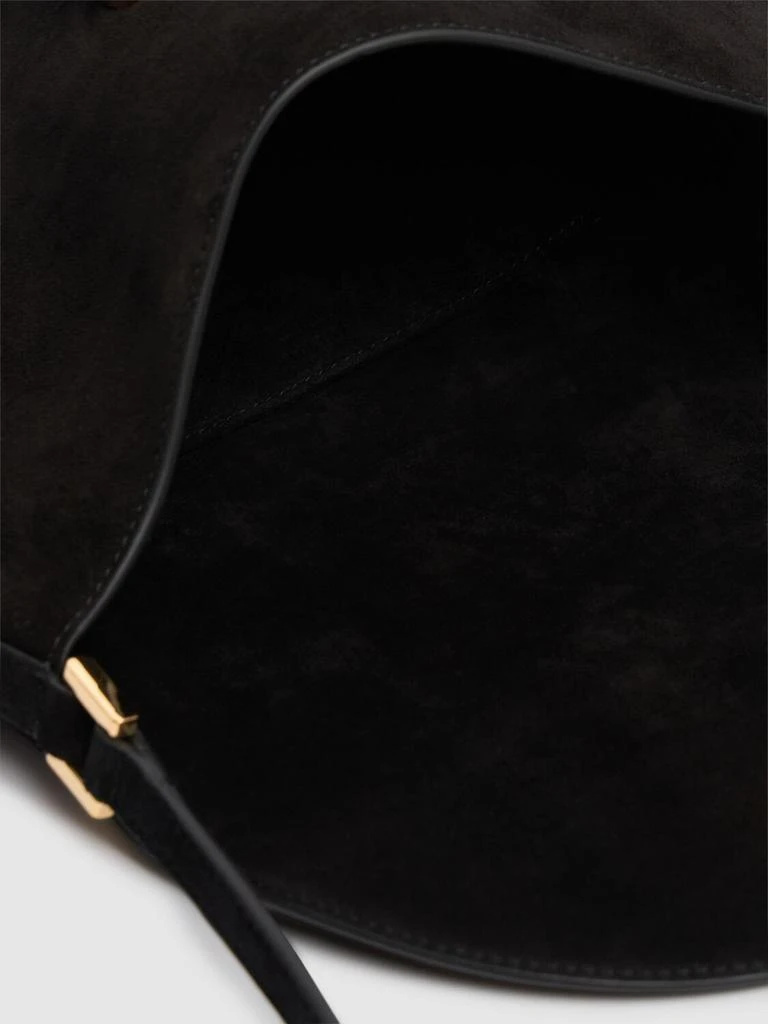 SAVETTE The Small Tondo Suede Hobo Bag 5