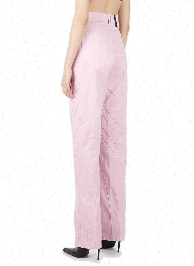 Mugler Mugler Spiral-Seam Spiral Jeans 2
