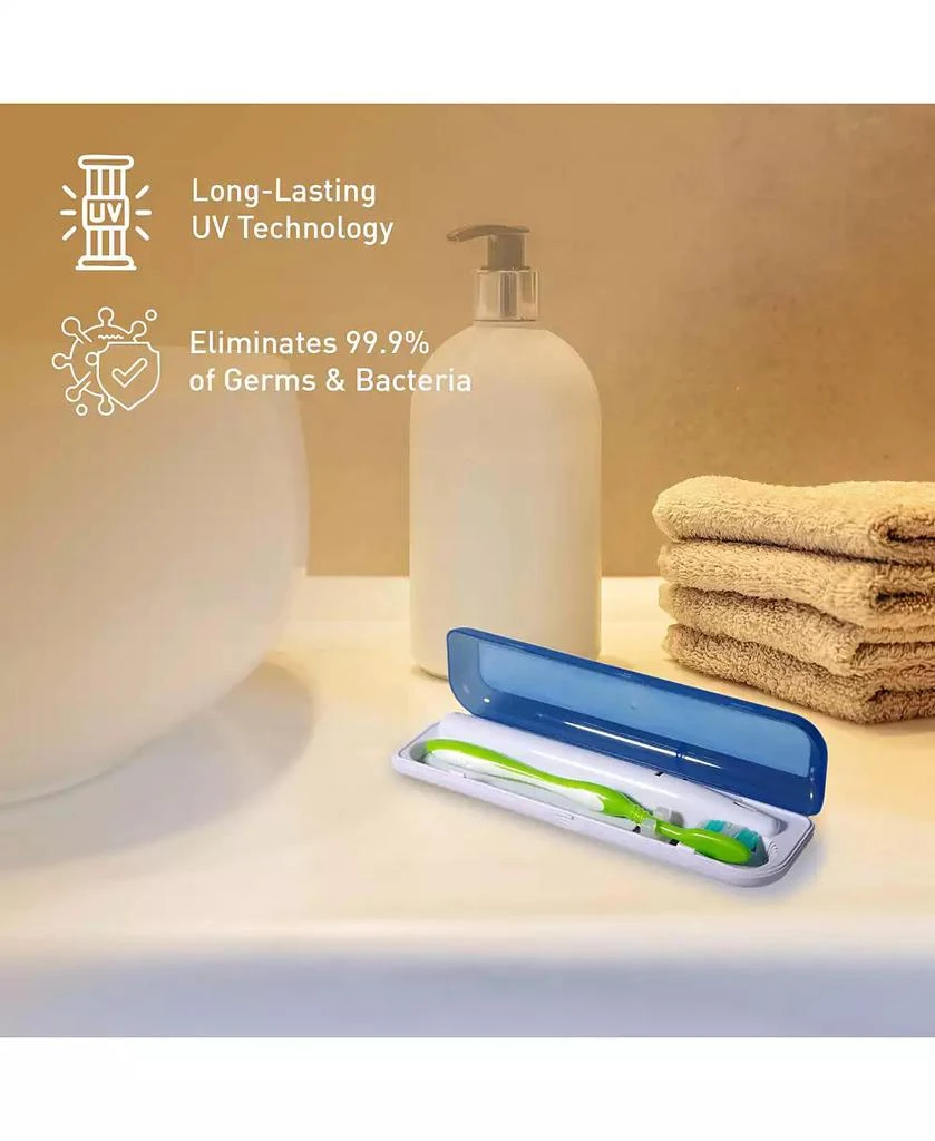 PURSONIC UV Toothbrush Sanitizer
Portable Toothbrush Sterilizer Bundle – Dual Protection for a Cleaner Smile Anywhere 2