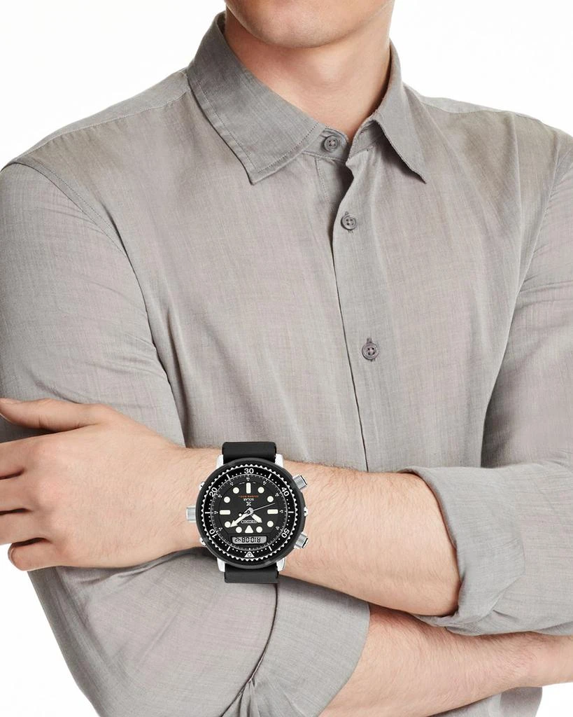 Seiko Seiko Prospex Solar Hybrid Diver Watch, 47.8mm 4