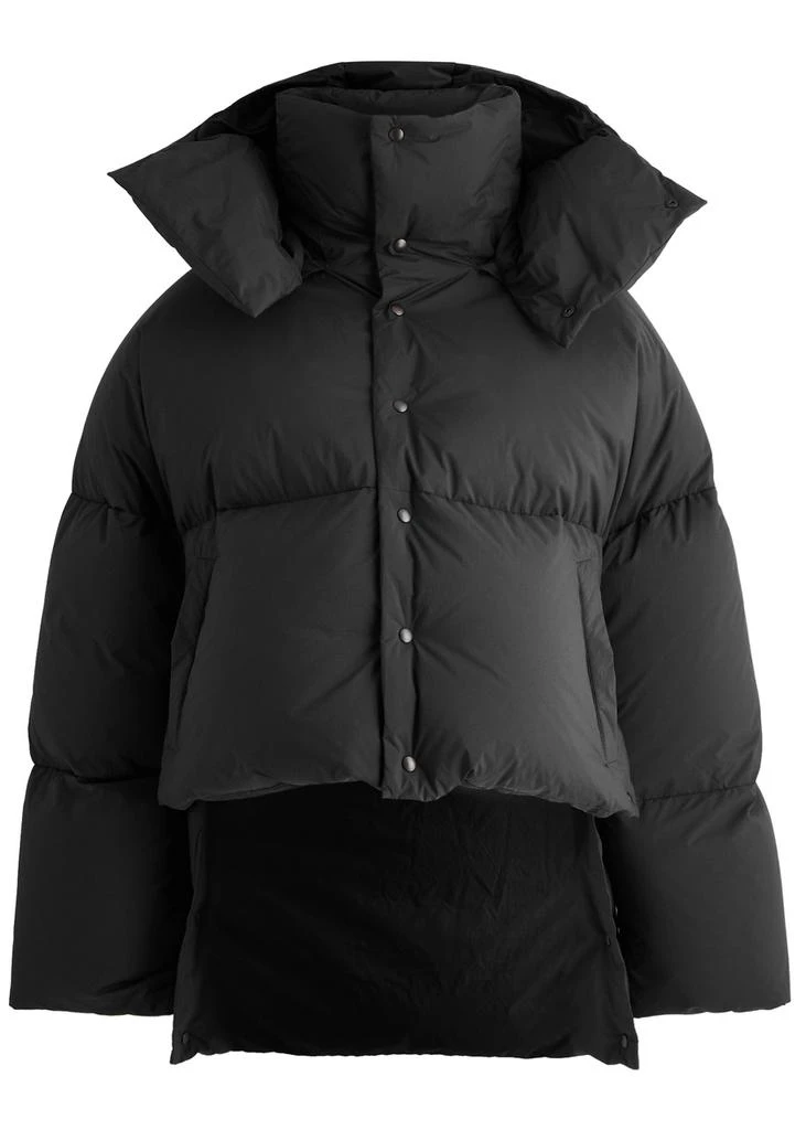 Alaïa Hooded quilted shell jacket 1
