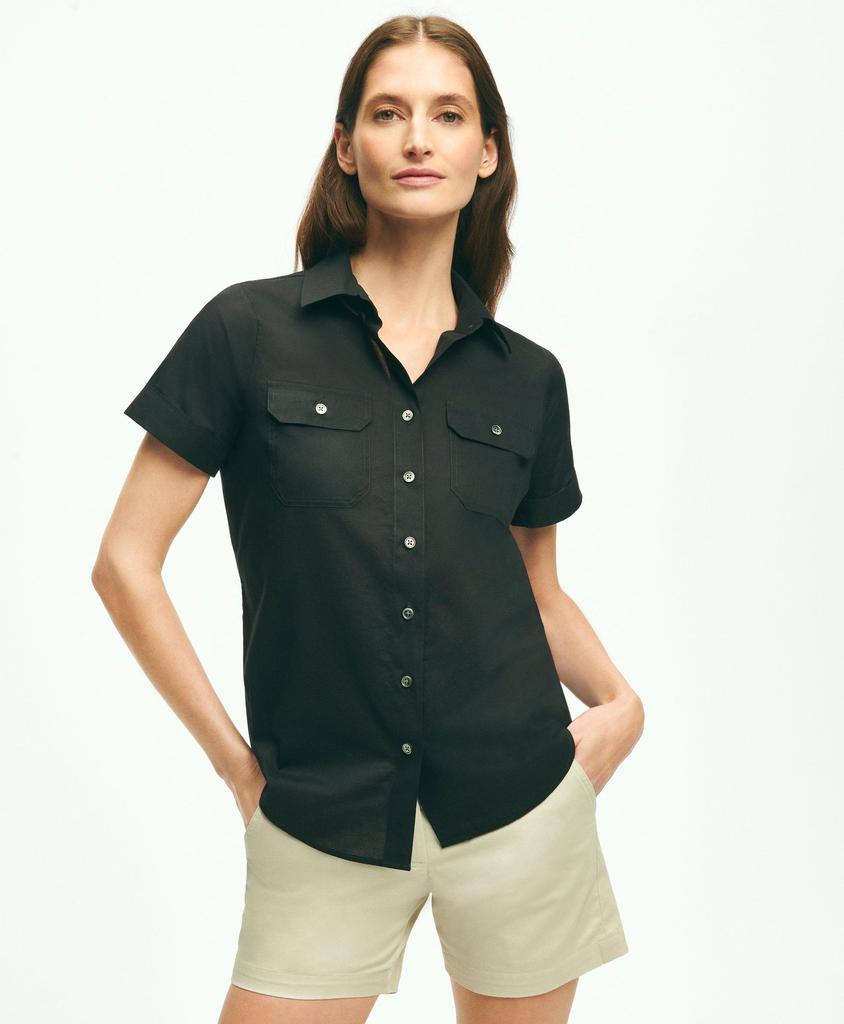 Brooks Brothers Classic Utility Shirt In Cotton