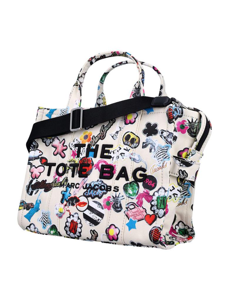 Marc Jacobs The Stickers Medium Canvas Tote Bag – On Sale Now with