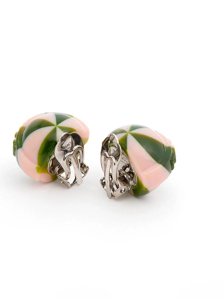 Fiorucci Striped Mini Lollipop Earrings 2