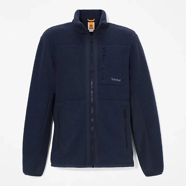 Timberland Sherpa Fleece Jacket for Men in Navy 7