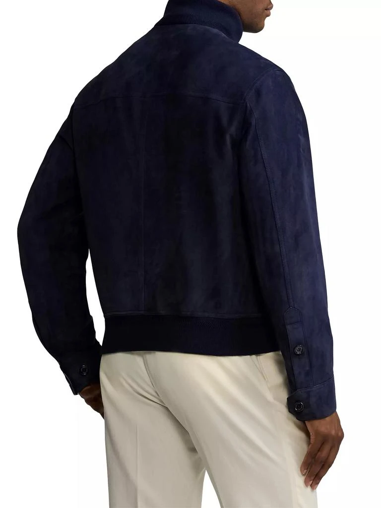 Ralph Lauren Calloway Suede Bomber Jacket 5