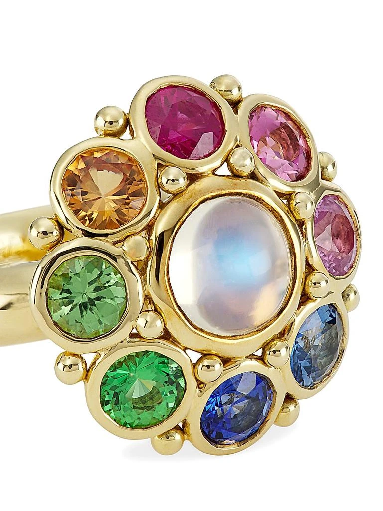 Temple St. Clair Celestial 18K Yellow Gold & Multi-Stone Stella Cluster Ring 4