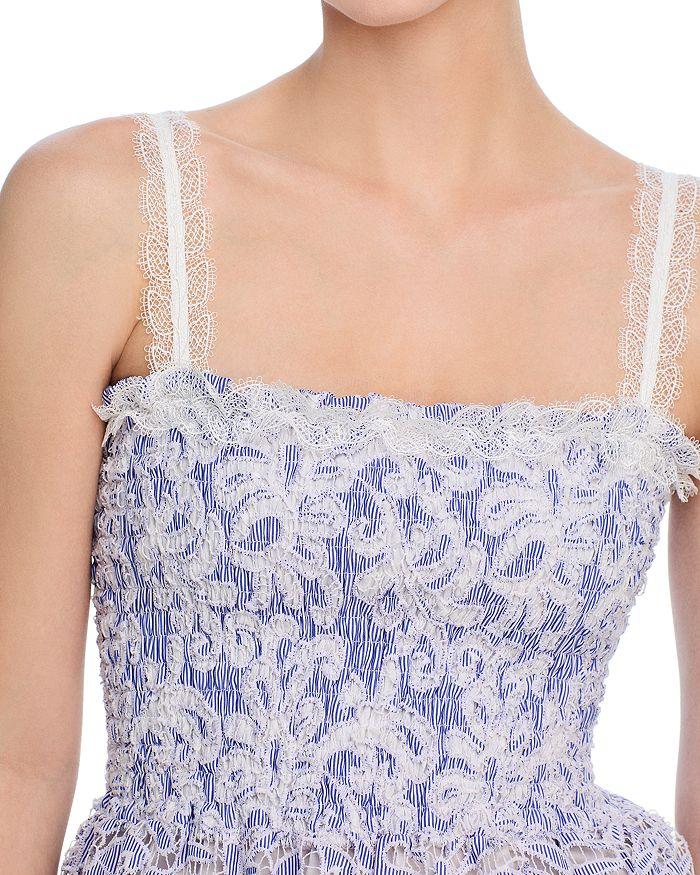 Waimari Aerin Lace Trim Mini Dress