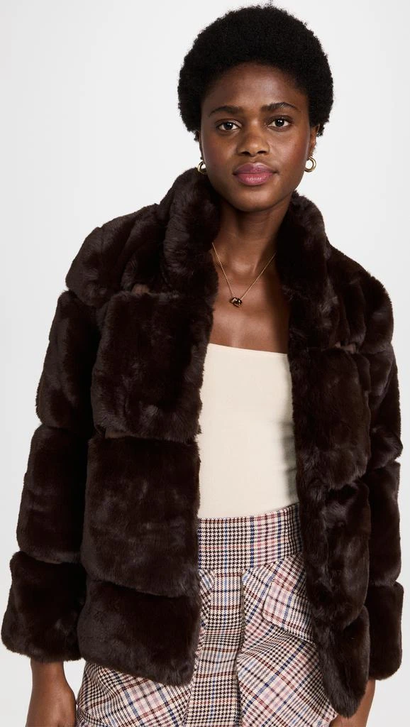 Apparis Skylar Faux Fur Coat 1