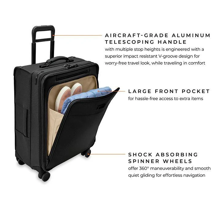 Briggs & Riley Medium Expandable Spinner Suitcase 8