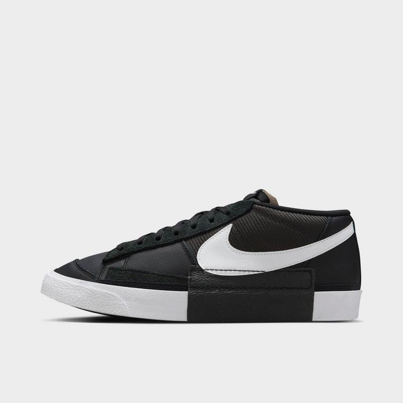 mens nike blazers black