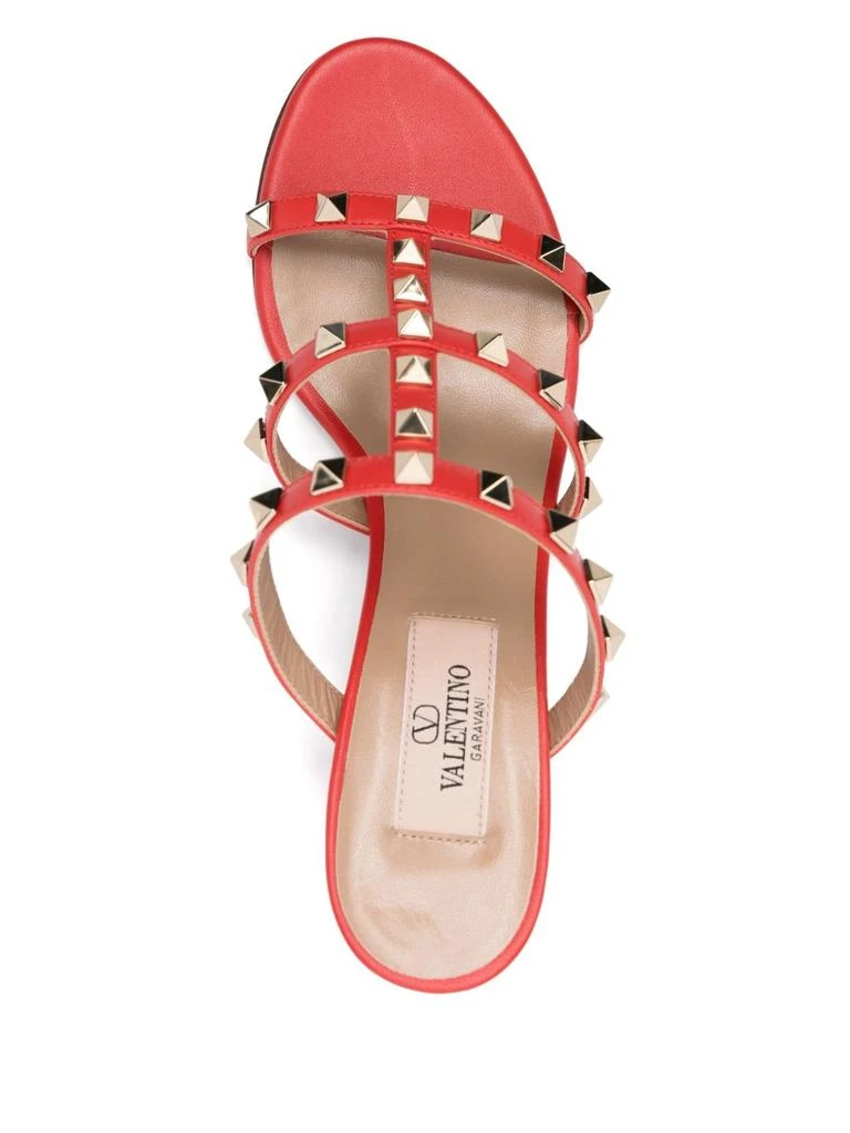 Valentino ROCKSTUD LEATHER SANDALS 4