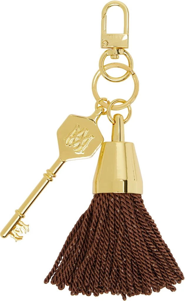 AMIRI Gold Hotel Keychain 2