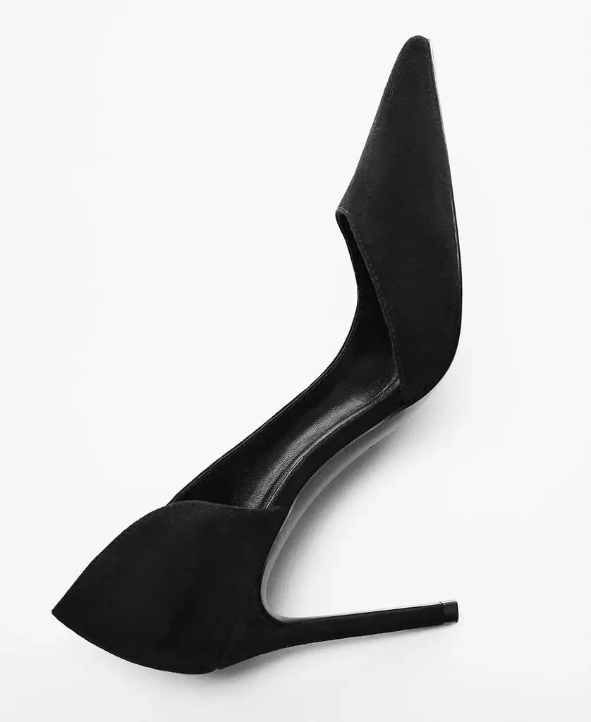 Mango Women's Asymmetrical Heeled Shoes 4