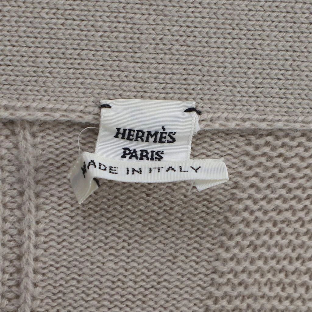 Hermes Women's H Motif Long Cardigan Wool 4