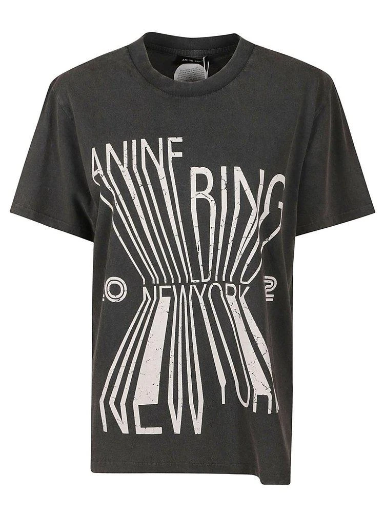 ANINE BING Anine Bing Colby Bing New York Crewneck T-Shirt 1