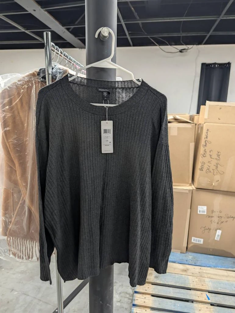 Eileen Fisher Eileen Fisher - WOMEN
S CREW NECK BOX TOP