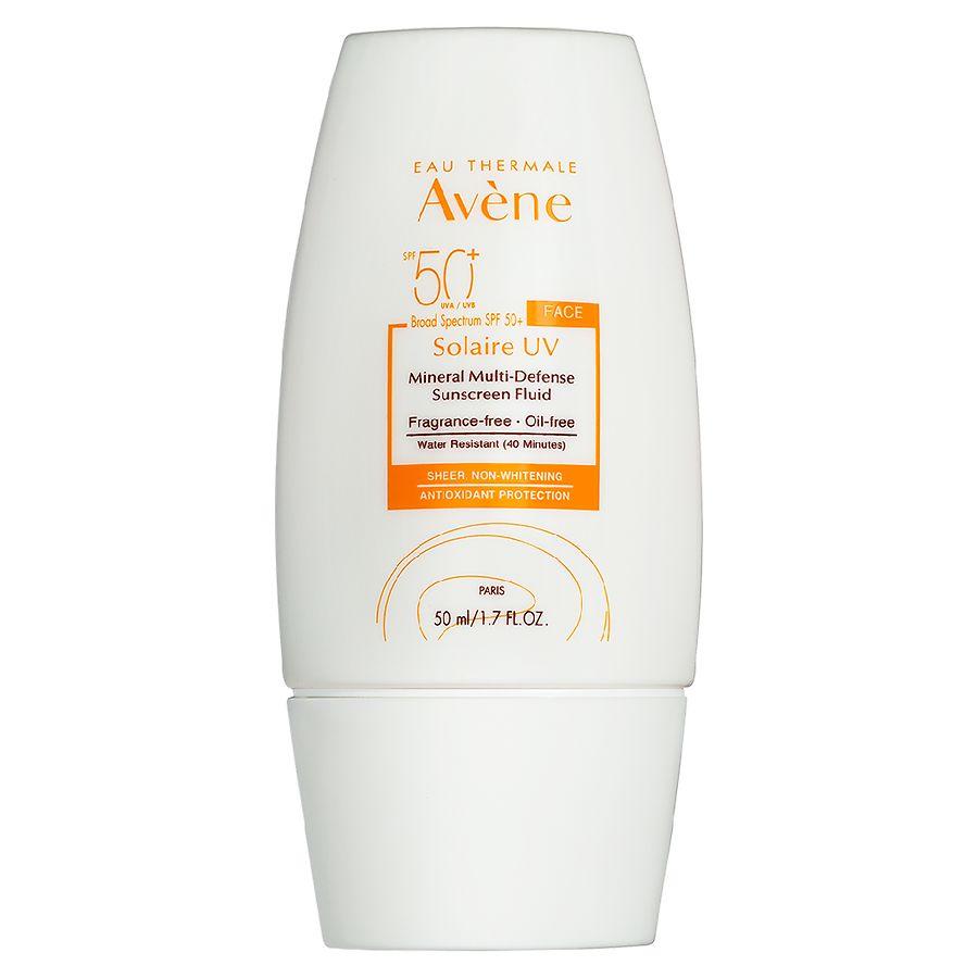 Avene Solaire UV Mineral Multi-Defense Sunscreen Fluid SPF 50+
