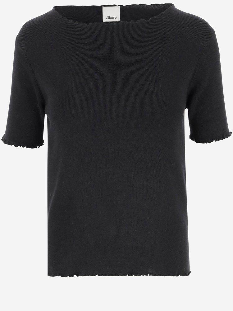 Allude Allude Scalloped Edge Top