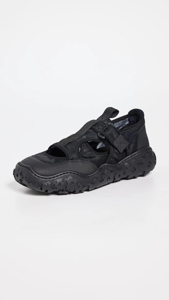 CECILIE BAHNSEN Aria Mesh Black Sneakers 1