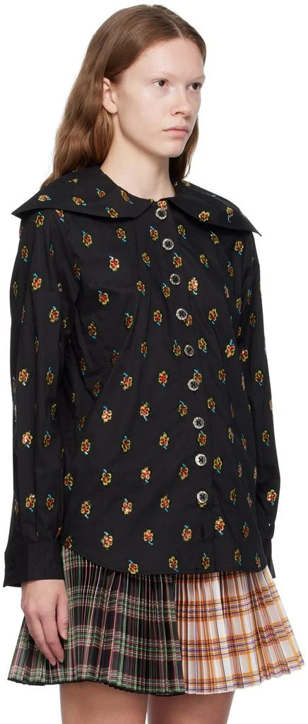 CHOPOVA LOWENA Black Corinthian Shirt 4