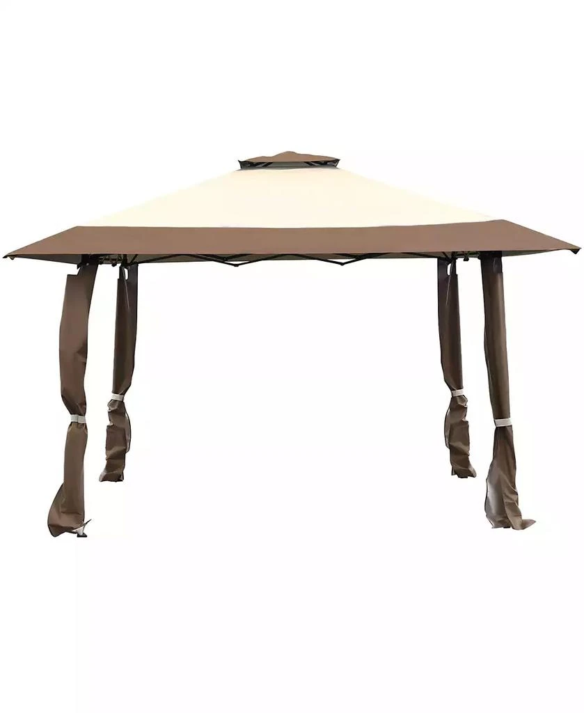 Costway 13'x13'  Gazebo Canopy Shelter Awning Tent Patio Garden Outdoor Companion 10