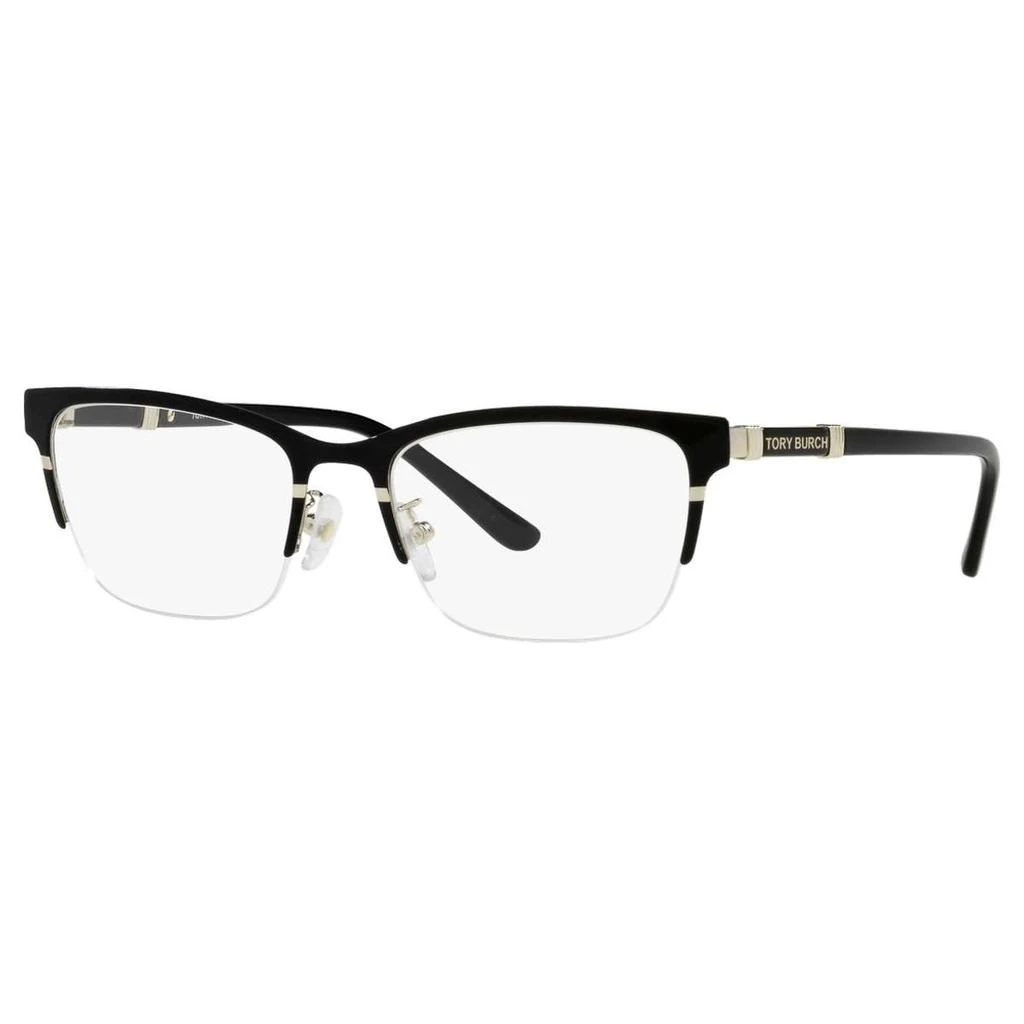 Tory Burch Tory Burch Women's Black Rectangular Opticals 1