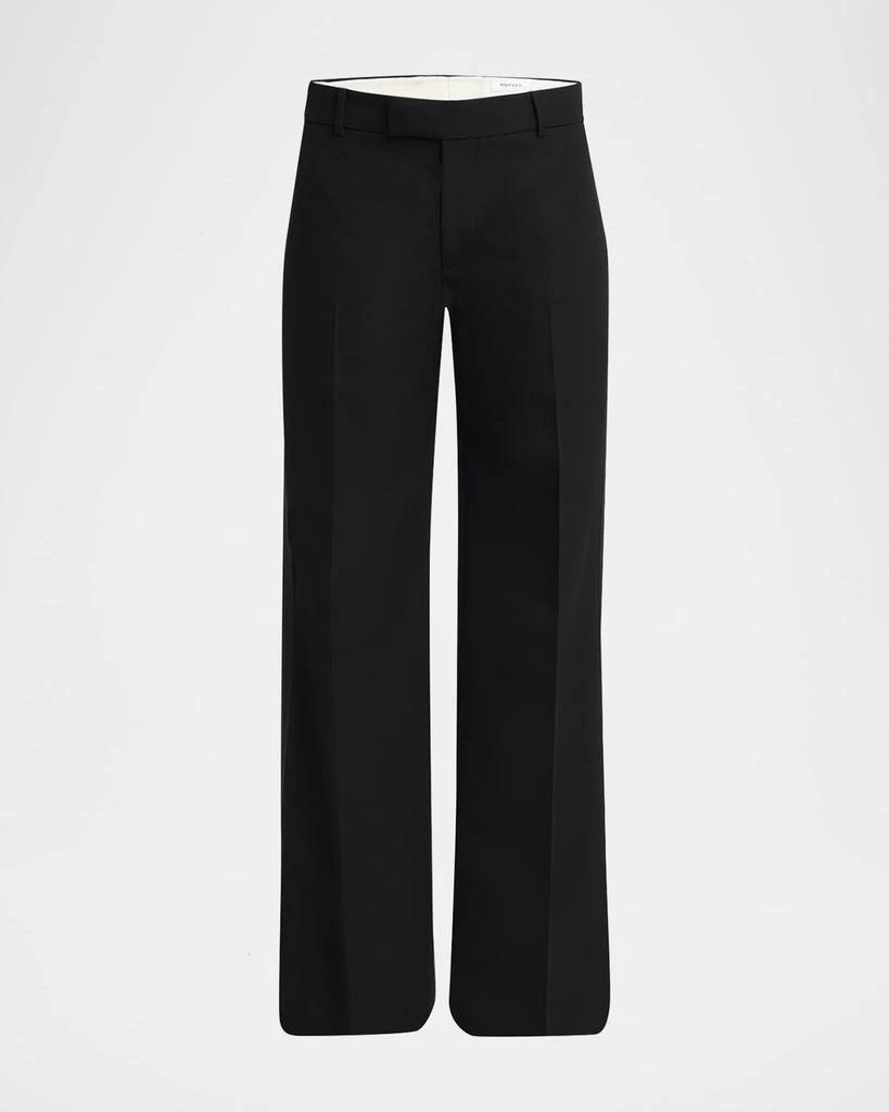 Alexander McQueen Men's Low-Rise Evening Trousers 1