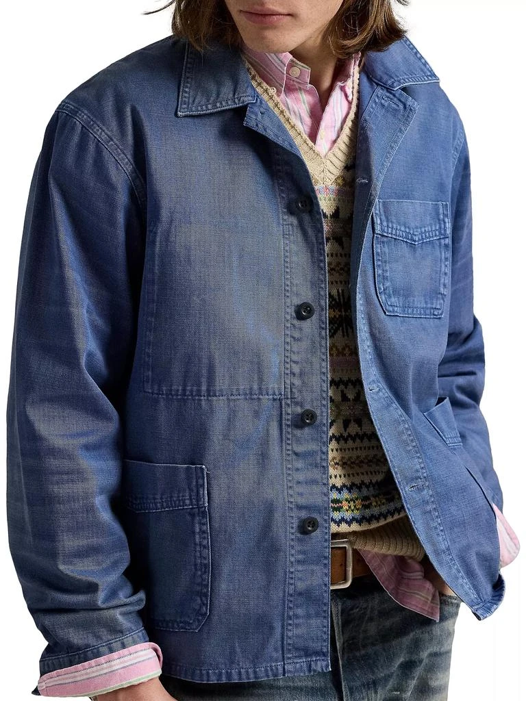 Ralph Lauren Twill Utility Jacket 5