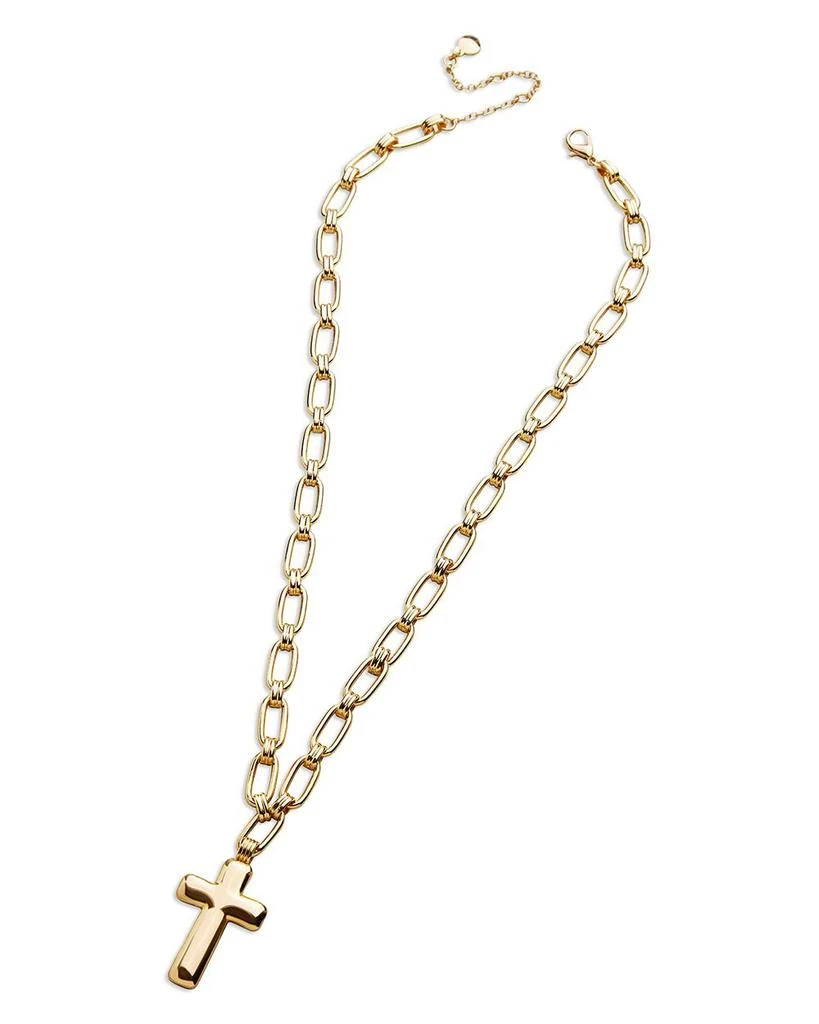 BAUBLEBAR Faith Pendant Necklace, 20"-23" 2