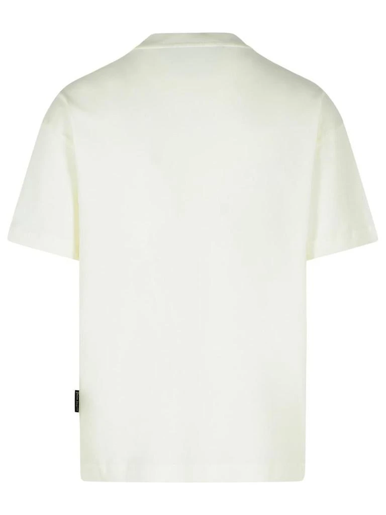 Palm Angels Palm Angels White Cotton T-Shirt 3