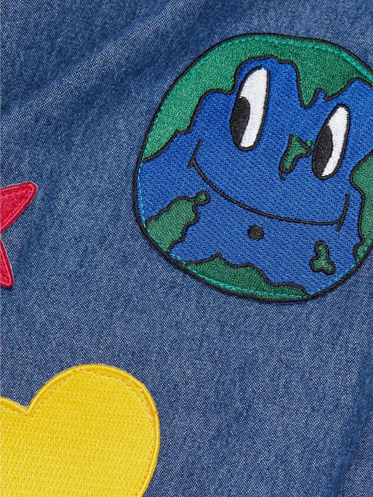 Kids Worldwide Universe Denim Button-Down Shacket 7