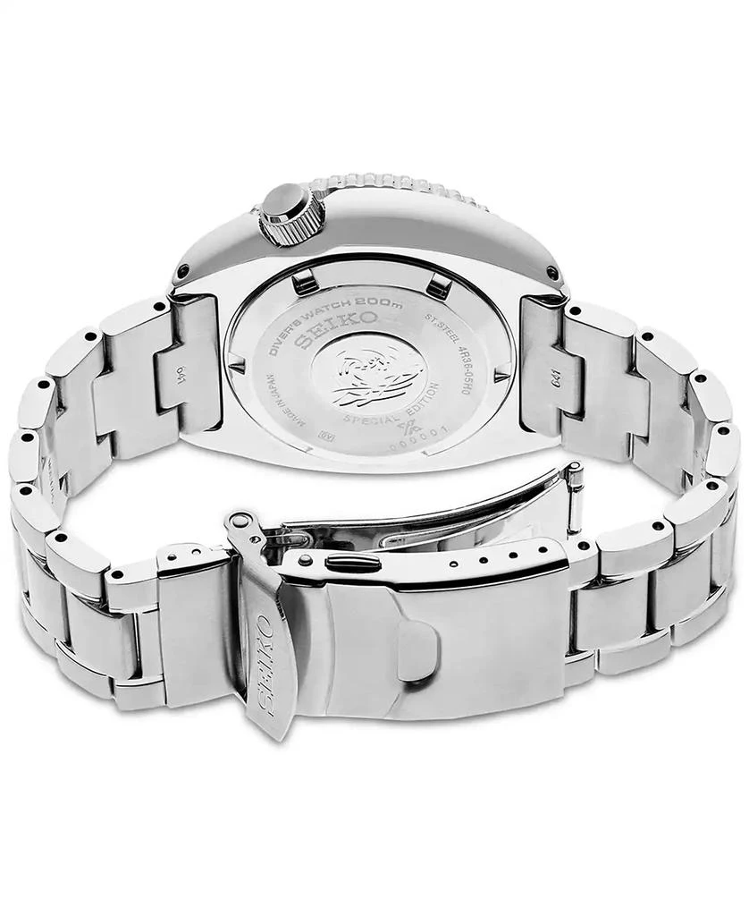 Seiko Men's Automatic Prospex Divers Tropical Lagoon Stainless Steel Bracelet Watch 45mm 3