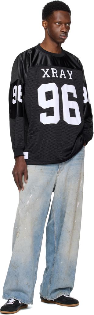 トップス WTAPS Netminder / LS / Poly XRAY Wtaps Black 'XRAY 96' Netminder LS T-shirt - T-Shirts - Compare