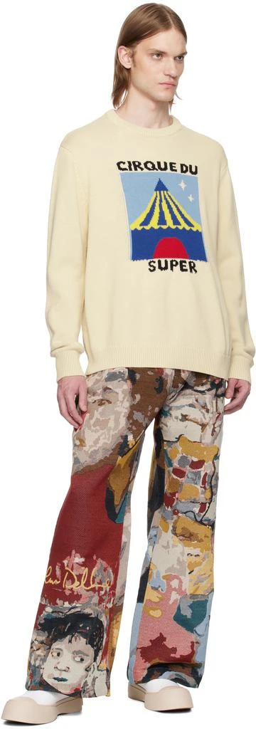 KidSuper Off-White Cirque du Soleil Edition 'Super' Tent Sweater 4