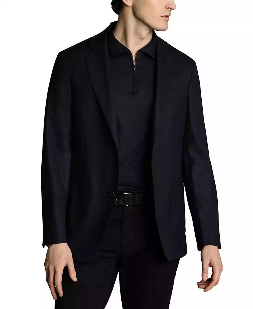 Charles Tyrwhitt Men's Mercerized Cotton Short Sleeve Zipper Polo Shirt 4