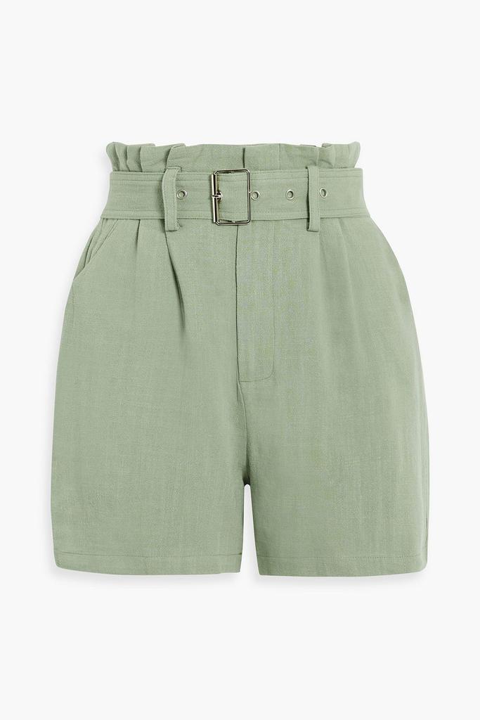 WALTER BAKER Layleen belted woven shorts