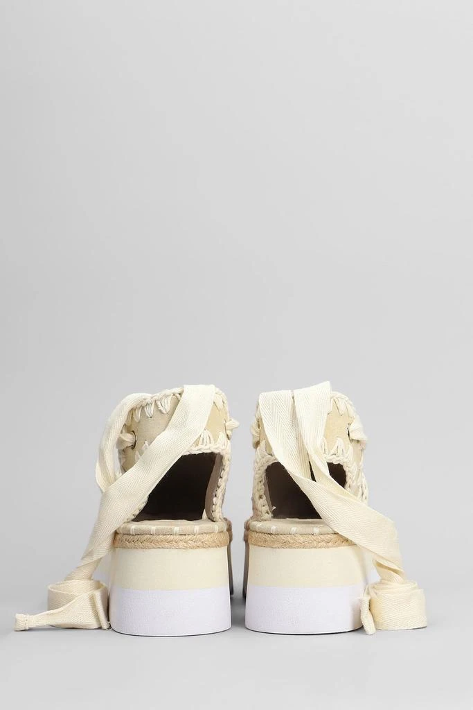 Mou Mou Espa Micro Sequined Sandals 4