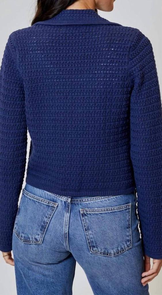 dh NEW YORK Diane Blazer In Indigo-Navy