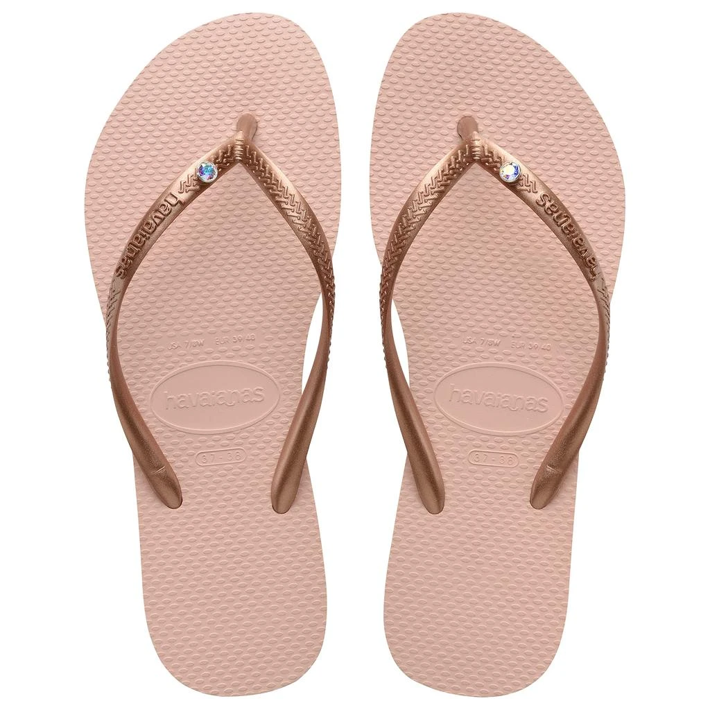 Havaianas Slim Crystal SW II Flip Flop Sandal 1