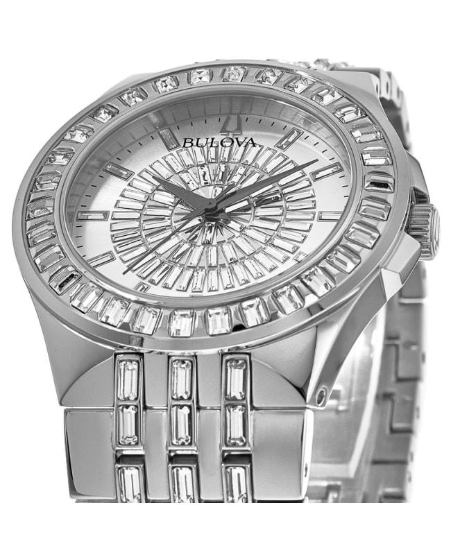 Bulova Bulova Phantom Silver Dial Stainless Steel Men's Watch 96A236