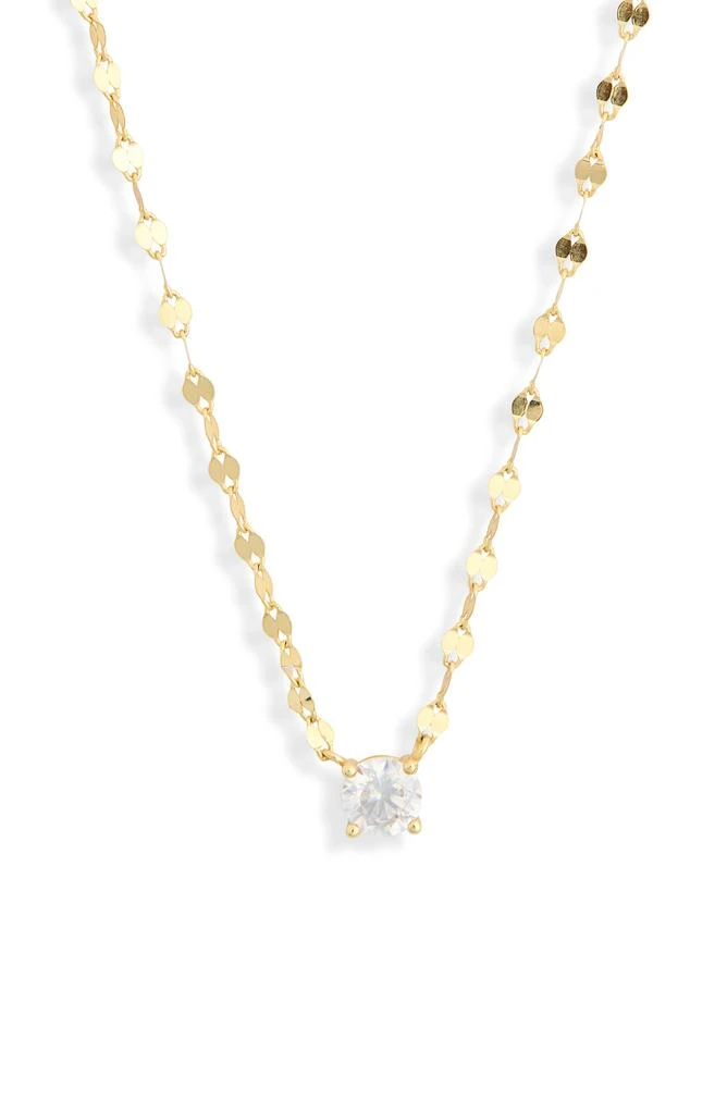 Argento Vivo Sterling Silver CZ Coffee Bean Chain Pendant 2